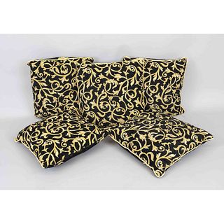 5 large sofa cushions/decorative