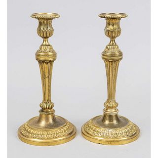 Pair of candlesticks, 19th c., b