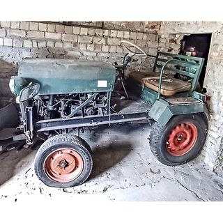 Tractor GDR own construction wi