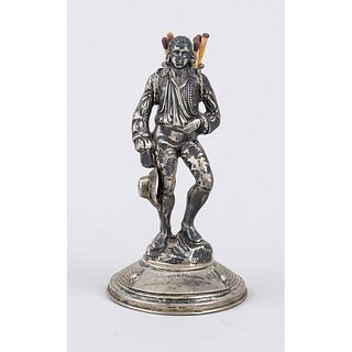 Figural table match holder, lat
