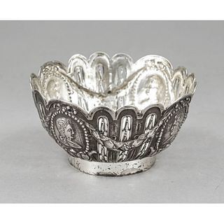Round bowl, German, c. 1900, m