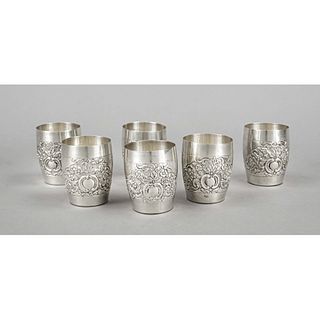 Six cups, end of 20th century,