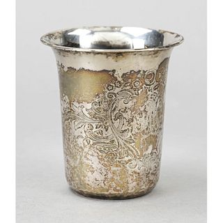 Cup, around 1900, silver 800/0