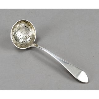 Sugar spoon, 19th century, sil