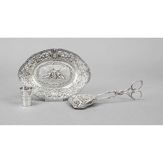 Group of three pieces, German,