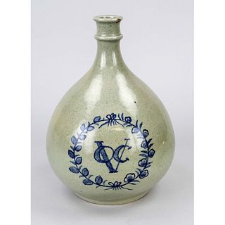 VOC-bottle en celadon, Japan,