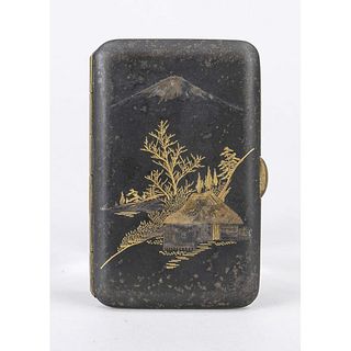 Meiji cigarette case, Japan,