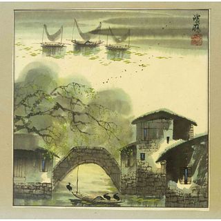 In the style of Li Keran(1907
