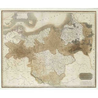 Historical map of Prussia, ''Prussia