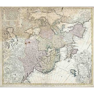 Two historical maps of the 18th cent