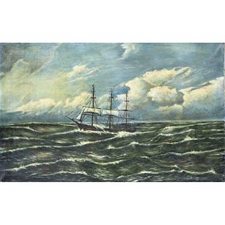 H. MÃ¼ller, marine painter c. 1930, t