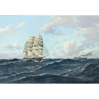 A. Giggenbach, marine painter c. 192