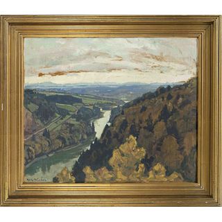 Karl Wendel (1878-1943), View over t