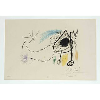 Joan Miro (1893-1983), ''Sobreteixim