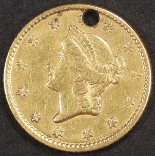 1852 $1 GOLD LIBERTY