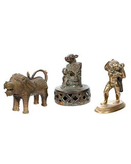 Boar Rattle with Figurines.