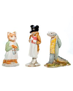 3 Beswick Beatrix Potter Figurines (incl. "Pickles").