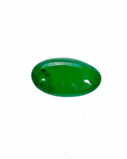Unmounted jadeite jade double cabochon
