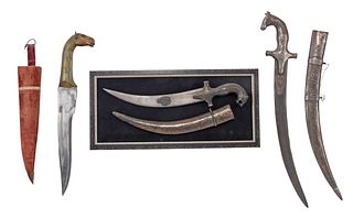 Three Indo-Persian Daggers