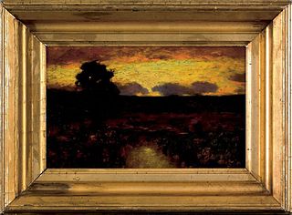 Bruce Crane (American, 1857-1937), oil on canvas l
