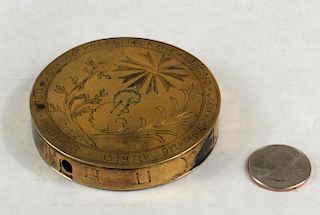 Russian Silver Gilt Snuff Box, 1790
