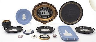 A Group of Wedgwood Articles, Width of first 6 7/8 inches.