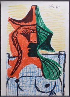Pablo Picasso: Tete de Femme