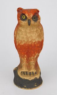 Paper Mache owl