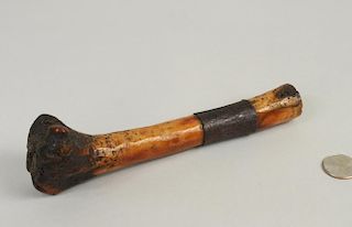 Buddhist Bone & Metal Kanglingor Trumpet