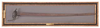 Framed Confederate Sword Found Near Gettysburg 