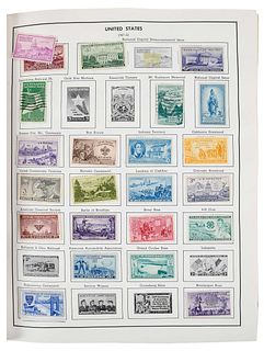 Eight Albums of Stamps, U.S., World, and United Nations 
