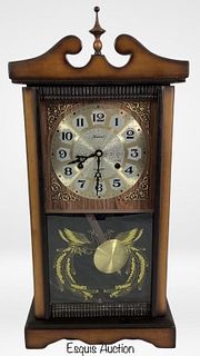 Alaron 31 Days Wall Clock in Wooden Case