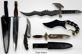 Group of Daggers & Fantasy Knives