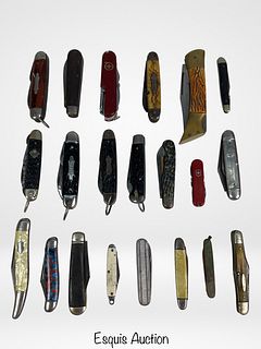 Group of Vintage Pocket Knives