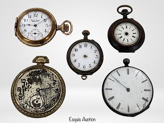 Lot of Antique Pocket Watches- GF & Silver