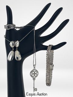 Sterling Silver Jewelry- Necklace, Bracelet, Ring