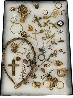 Assortment of Gold Filled Jewelry