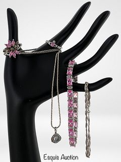 Sterling Silver Jewelry- Neckalce, Bracelets, Ring