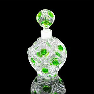 Lalique Crystal Perfume Bottle, Floride