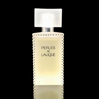 Lalique Crystal Perfume Bottle, Perles De Lalique
