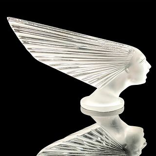 Lalique Crystal Car Mascot, Victoire Mascot, Paperweight