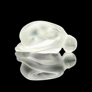 Lalique Crystal Figurine, Nude Resting