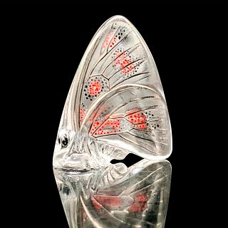 Lalique Crystal Gran Nacre Butterfly Figure