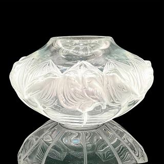 Lalique Crystal Prototype Bird Vase