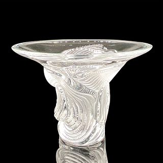 Lalique Crystal Vase, Sertella
