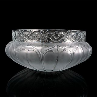Lalique Crystal Centerpiece Bowl, Coppa Tunis