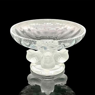 Lalique Crystal Compote Bowl, Nogent