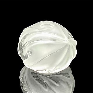 Lalique Crystal Small Bud Vase