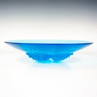 Lalique Crystal Footed Bowl, Rockley