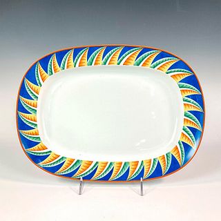 Lalique Porcelain of Limoges Oval Serving Platter, Soleil